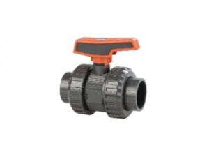 PVC kuglasti ventil s ručkom D50