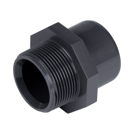 PVC adapter sa muškim navojem D50 – 40 x 1″