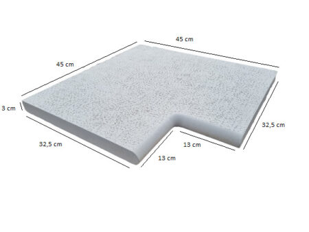 Kutni kamen za bazene 3cm