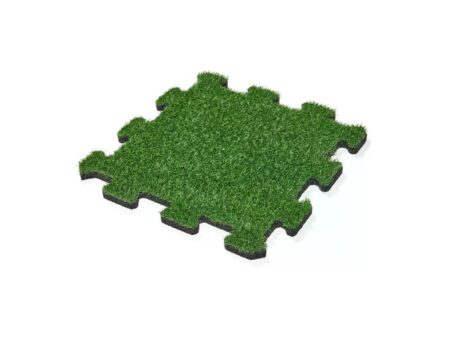 9731_001-2nab9010 Gumena pločica MAX3 - s umjetnom travom PUZZLE